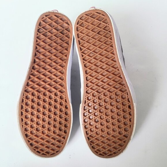 Vans Off The Wall Old Skool Velcro Strap Black/True White Skate Sneakers W's 6.5 - Picture 12 of 13